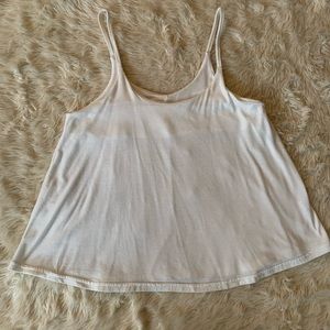 Cream Strappy Tank